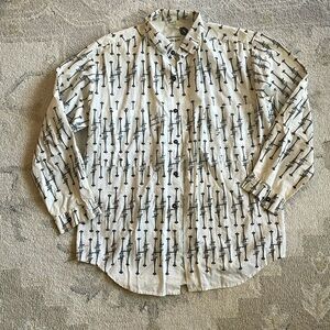 Vintage Seattle space needle button up shirt